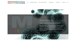 Desktop Screenshot of metabiomics.com